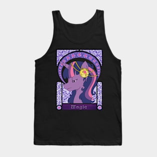 Magic- My Little Pony Art Nouveau Tank Top